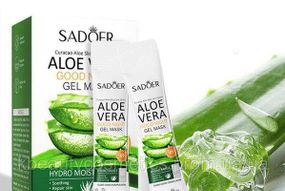 Нічна маска для чутливої ​​та проблемної SADOER Aloe Vera Sleeping Mask, 4 ml