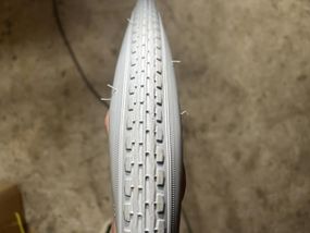 Велосипедна шина 24 * 1 3/8 37-540 D-874 сіра Deestone (Таїланд) VERE-2