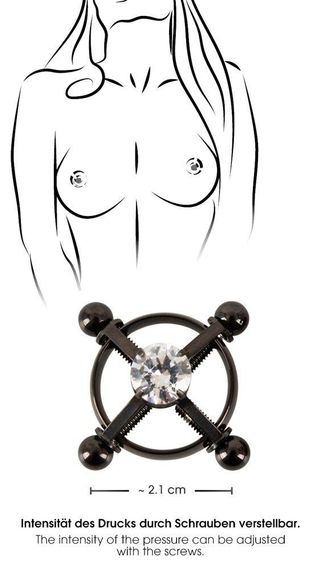 Затискачі для сосків Jewellery sexstyle | Зображення 6