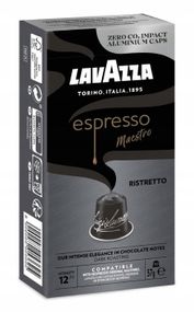 Nespresso капсулы Lavazza Espresso Maestro Ristretto 12 Алюминий, Италия Лавацца крепкий кофе