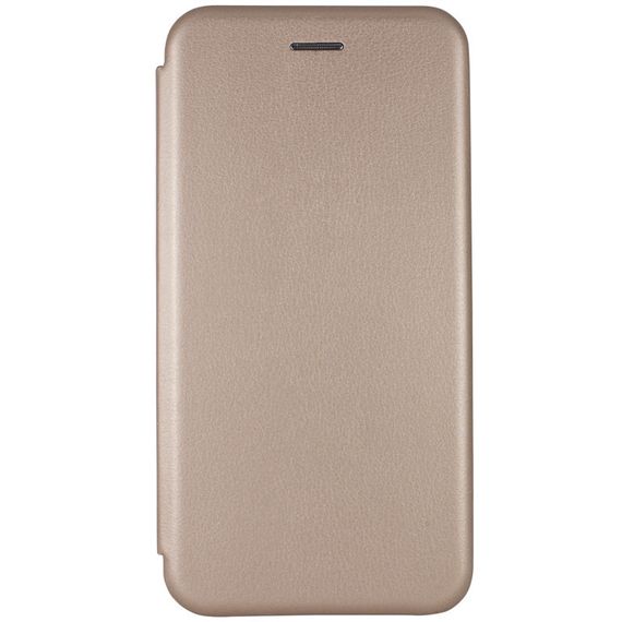 Шкіряний чохол-книжка Classy для Xiaomi Redmi Note 8T Золотий