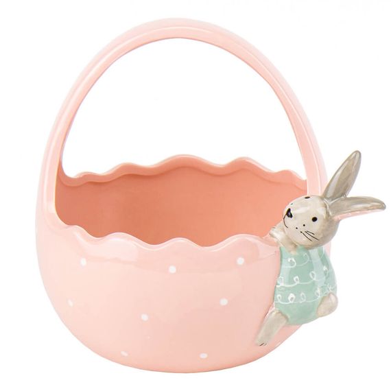 Конфетница Pink Rabbit 18х17х18 см