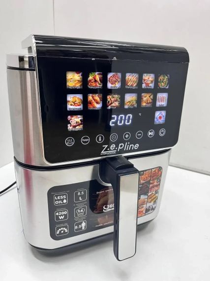 Фритюрница 13 л с двумя тенами 4200 Вт. Zepline ZP-00339 на 14 программ | Зображення 2
