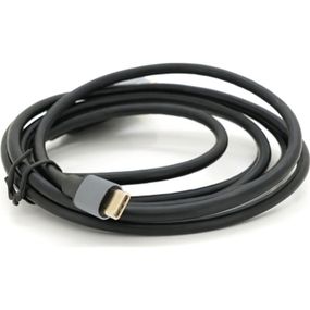 Кабель мультимедийный USB-C to HDMI M 1.8m 4K30Hz black Voltronic (YT-HDMI (M)-Type-C (M))