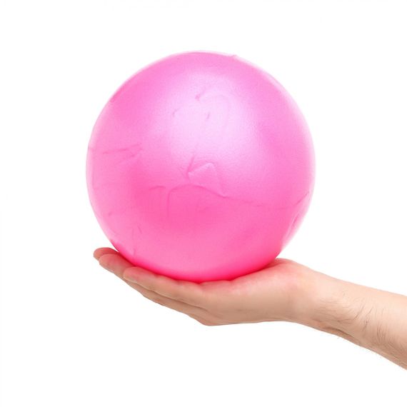 М'яч для пілатесу, йоги, реабілітації Cornix MiniGYMball 22 см XR-0228 Pink | Зображення 1