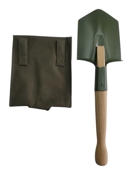 Мала піхотна саперна лопата хакі в чохлі М&М Вид 2 Olive green хакі (214507) | Зображення 2