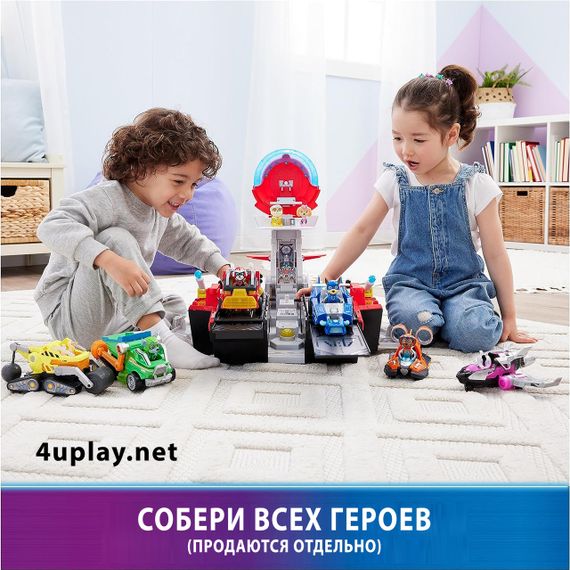 Ігровий набір Spin Master Paw Patrol Mighty Movie Aircraft Carrier Штаб-квартира авіаносець Щенячий Патруль | Зображення 9