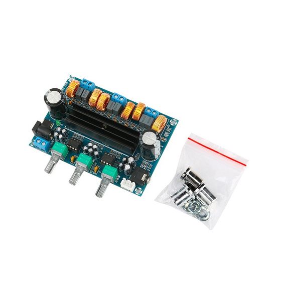 XH-M139 Аудио Усилитель 2.1 (2х50W+100W) 12V-24V TPA3116D2 | Зображення 1