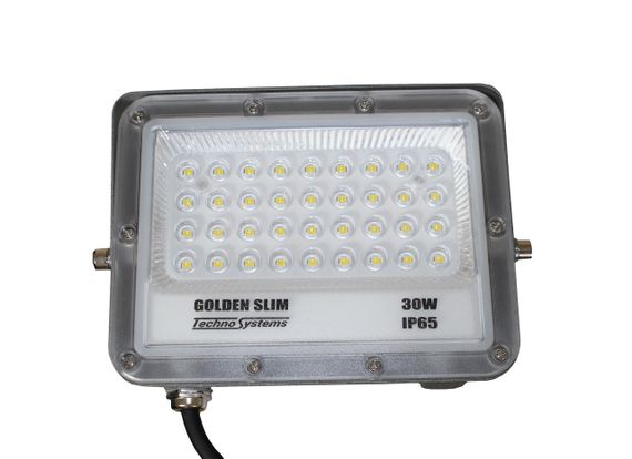 Прожектор LED 30W GOLDEN Slim 220V 3300Lm 4000K IP65 Ny95001193 | Зображення 2