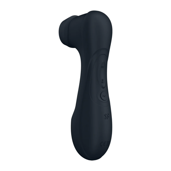 Вакуумный вибратор Pro 2 Generation 3 with Liquid Air black Sex Aura | Зображення 1