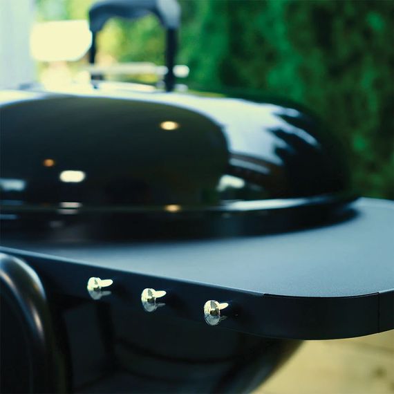 Вугільний гриль Slow and Sear Master Kettle 57 см + кошик Deluxe SNS-MK Код: 013143 | Зображення 7