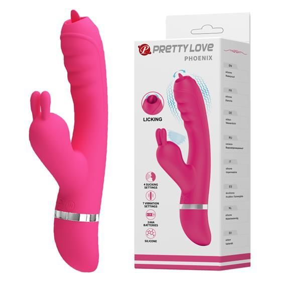 Вибратор - Pretty Love Phoenix Vibrator Pink sexstyle