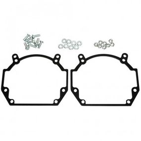 Переходные рамки для замены линз Audi A4 B6 2001-2005 Xenon на модуль Hella 3/3R / 10417