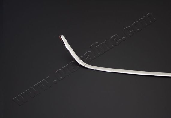 Накладка на решітку для HB (нерж) для Kia Rio 2012-2017 рр. | Зображення 1