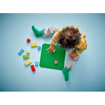 Конструктор LEGO DUPLO Classic Зелена будівельна пластина (10460) | Зображення 5