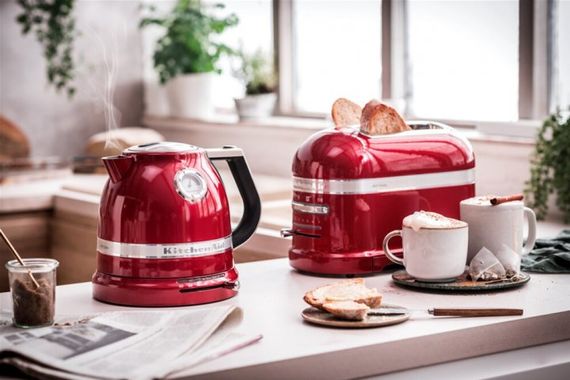 Электрочайник KitchenAid 5KEK1522EСA 1.5 л бордовый | Зображення 7