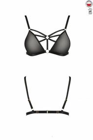 Бюстгальтер-стрепи Passion Exclusive Meggy Bra XXL/XXXL, black sexstyle