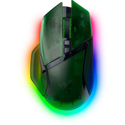 Мышка Razer Basilisk V3 Pro 35K Wireless/Bluetooth/USB Phantom Green (RZ01-05240300-R3G1)