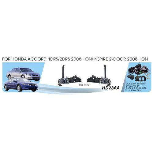 Фари дод. модель Honda Accord/2008-11/HD-286A/U.S TYPE/H11-12V55W/ел.проводка