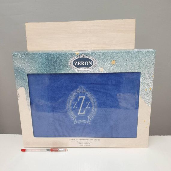 Набір рушників Zeron 127787 Туреччина 50*90  Бавовна Блакитний