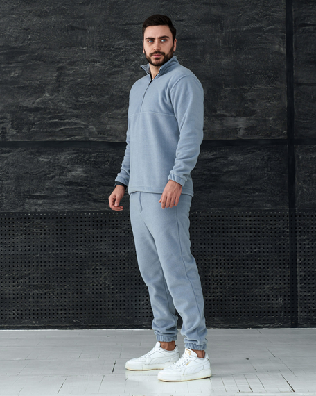 Костюм плюш2 голубой S XL | Зображення 5