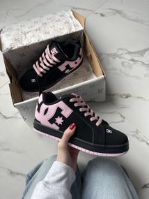 Кросівки DC Court Graffik Black Pink , В'єтнам , Снікерcи DC Court Graffik Black Pink 39 25 см