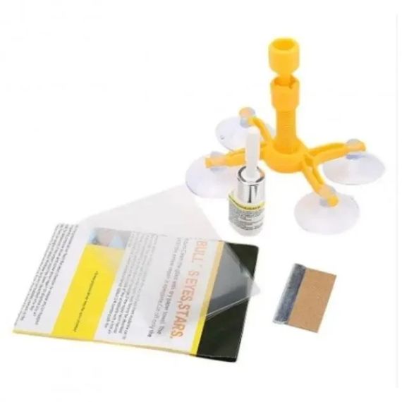 Набір для ремонту вітрового скла Versachem Windshield Repair Kit комплект для лобового скла авто | Зображення 4