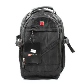 Рюкзак міський місткий на 2 великі відділення travel bag 8810 Чорний