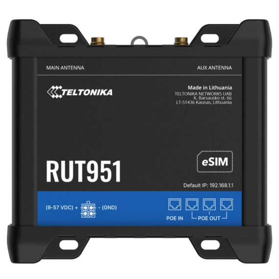 Teltonika RUT951 POE+ (RUT951B10J00) Маршрутизатор