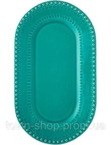 Блюдо овальное Bordallo Pinheiro Fantasia 45х26см Бирюза TR-65004646