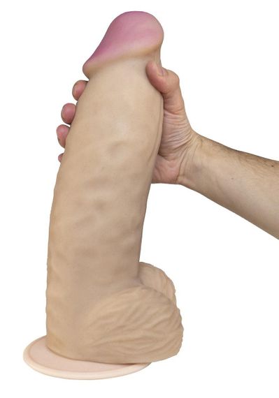 Фалоімітатор EGZO СУПЕР ГІГАНТ на присоці FS01 (довжина 33 см, діаметр 8,6 см) sexstyle | Зображення 4