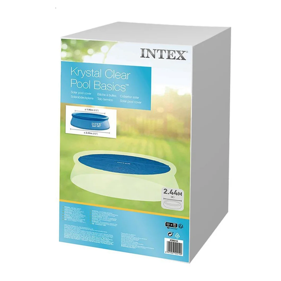 Теплосберегающее покрытие (солярная пленка) для бассейна Intex 28010T диаметр 206 см | Зображення 7