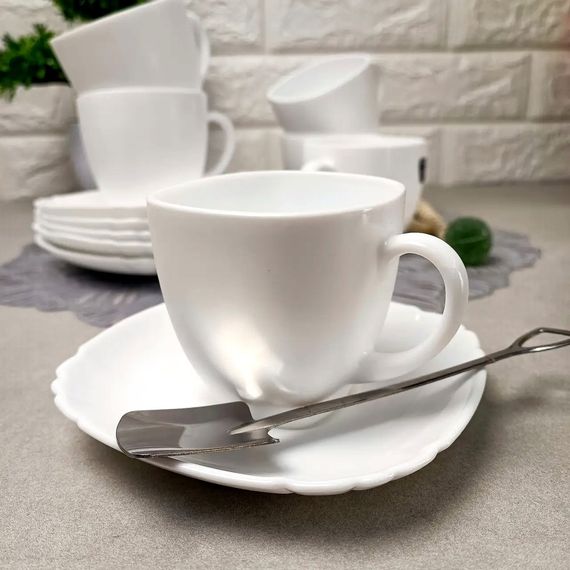 Чайный сервиз Luminarc Carine White Q0881, 12 предметов, на 6 персон | Зображення 2