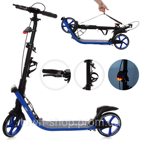 Самокат городской iTrike SR2-015-4-BL