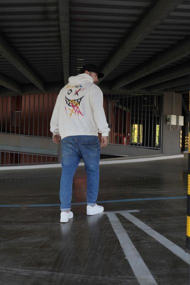 Худі з мерчем ДТФ (оверсайз) | Зображення 4