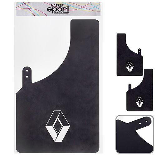 Бризковики "Sport Master" XXL 280*440 RENAULT універсальні гумові (2 шт.) | Зображення 4