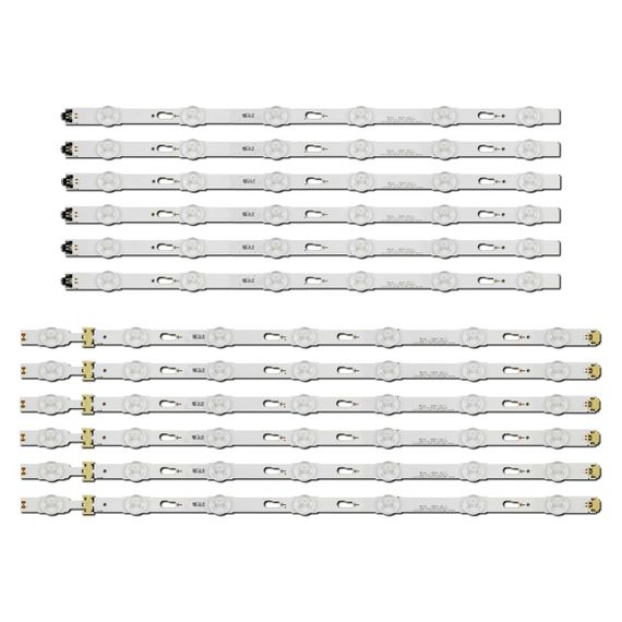 LED підсвітка Samsung TV 50" V5DU-500DCA-R1 V5DU-500DCB-R1 BN96-34795A BN96-34796A S_5U70_50_FL_ L7/R6 12шт.