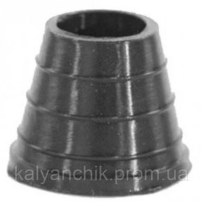 Уплотнитель под чашу кальяна кальяна силиконовый с ребрами черный