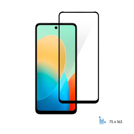 Захисне скло 2E  для TECNO Spark Go 2024 (BG6), 2.5D FCFG, (1 Pack), чорна рамка (2E-G-GO2024-SMFCFG-BB)
