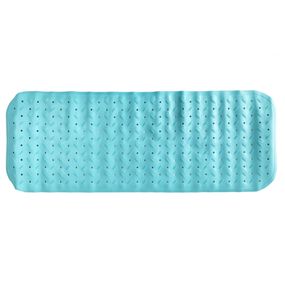 Килимок у ванну на присосках MGZ-0901(Turquoise) 35х95 см