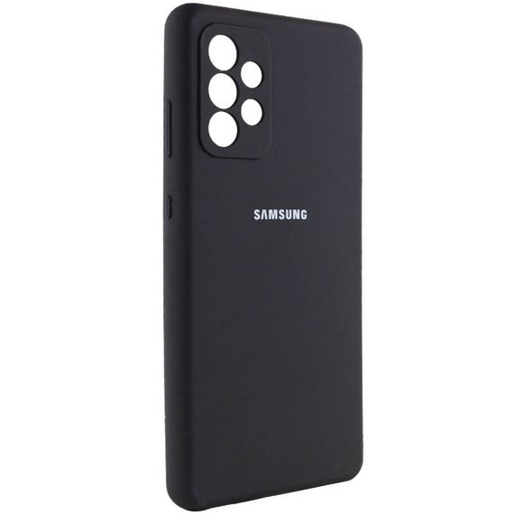 Чохол Silicone Cover Full Camera (AA) для Samsung Galaxy A53 5G, Чорний | Зображення 1