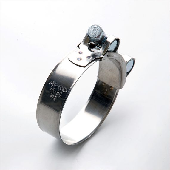 Хомут силовий неіржавкий W2 52-55 мм APRO HDA2-141 | Зображення 1