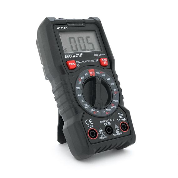 Мультиметр Mayilon HT-113A, вимірювання: V, A, R | Зображення 3