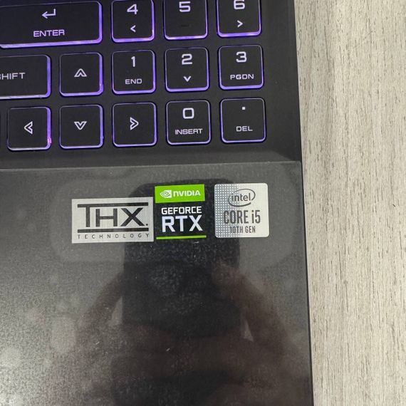 Ігровий ноутбук CyberPower Tracer IV GK5MR00 / 15,6" (1920x1080) IPS / Intel Core i5-10300H (4 (8) ядра по 2,5 - 4,5 ГГц) / 16 ГБ DDR4 / 512 ГБ SSD M.2 / nVidia GeForce RTX 2060, 6 ГБ GDDR6, 192-біт / Веб-камера б/в | Зображення 3