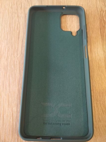 Чохол Silicone Cover Case для Samsung A12 dark green | Зображення 1