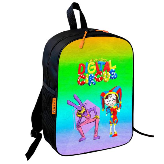 Шкільний рюкзак дитячий Цифровий Цирк + Сумка для взуття спортивної форми рюкзак-мішок хлопчикові (01882) | Зображення 4