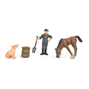 Дитячий іграшковий набір "Ферма" Q9899-T1_3 конячка, свинка, фермер