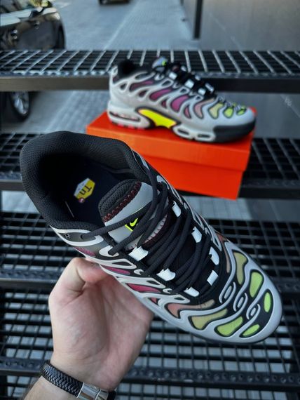 Кросівки Nike Air TN Plus Drift (gray & neon) | Зображення 4