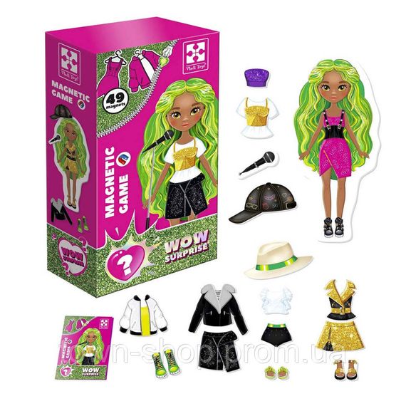 Игра настольная "Магнитная одевалка" Vladi Toys VT3210-13