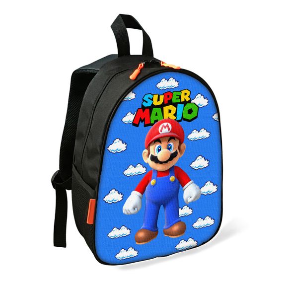 Рюкзак Супер Марио детский школьный/городской 34х27х13 см для мальчика (02447)
